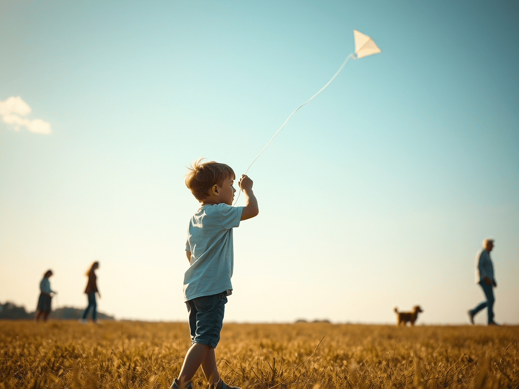 The Invisible Kite: A Story of Trust and Connection