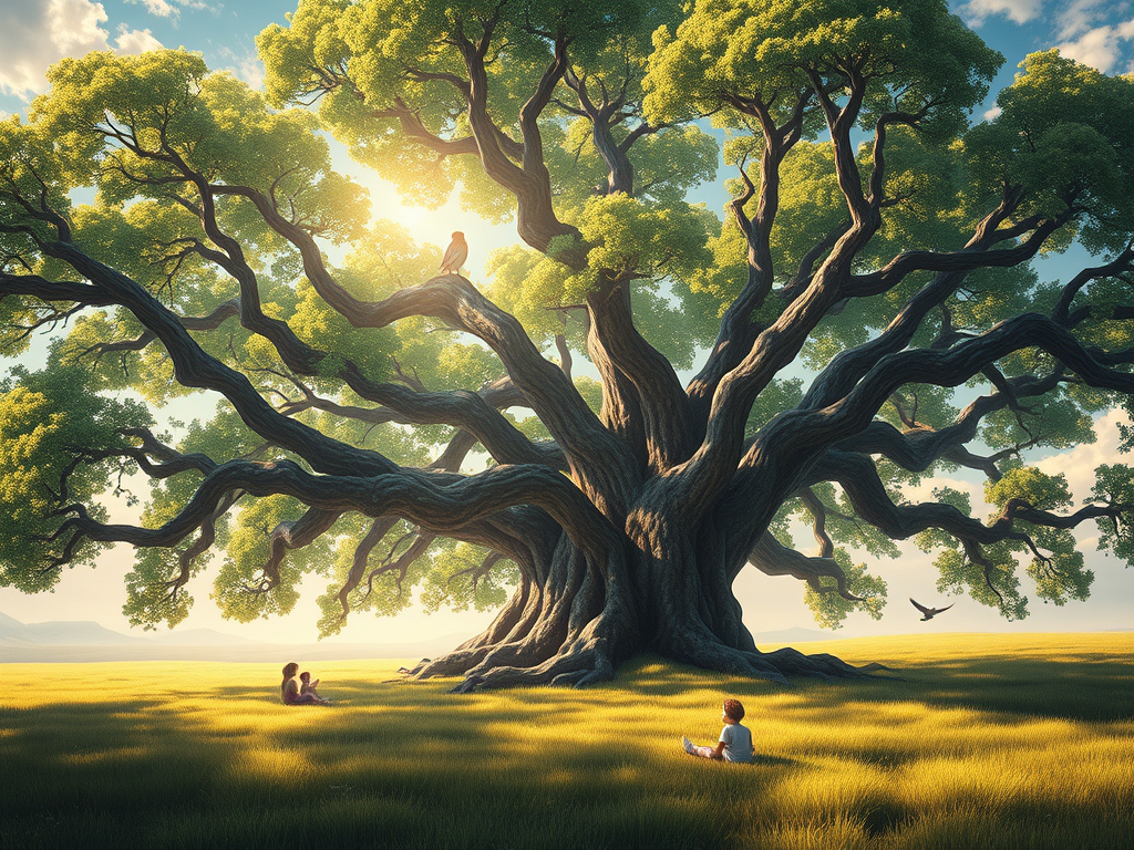 The Crooked Tree in the Field